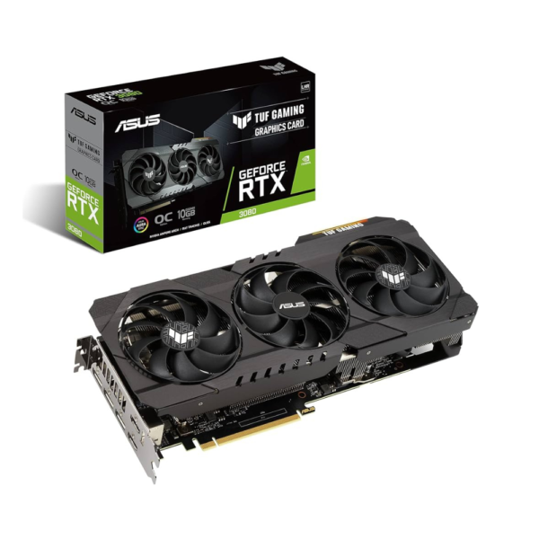 ASUS TUF Gaming GeForce RTX 3080 OC Edition 10 GB GDDR6X (TUF-RTX3080-O10G-GAMING) Graphics Card (Pre-owned) - Image 3