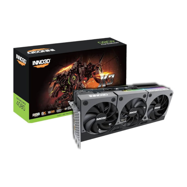 Inno3d RTX 4080 X3 16GB Gaming (N40803-166X-187049N) Graphics Card (Pre-owned) - Image 2