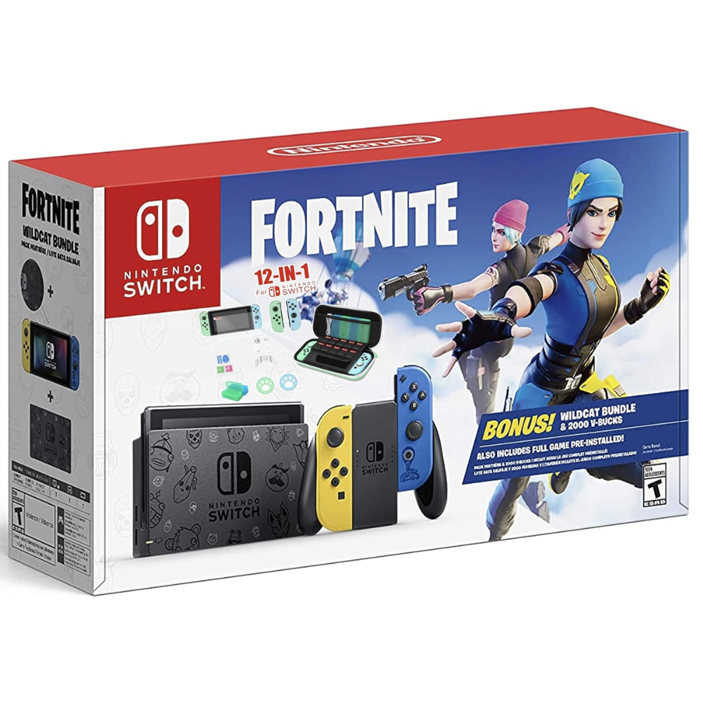 Nintendo Switch Console 32GB Fortnite Edition, Version 2 (Pre-owned) - Image 2