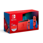 Nintendo Switch Console 32GB Mario Red & Blue Edition, Version 2 (Pre-owned)