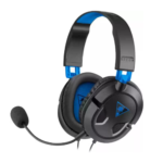 Turtle Beach Recon 50P Black & Blue Headset (PS5, PS4, Xbox Series XIS, Xbox One, Switch, PC, Mobile) (Pre-owned)